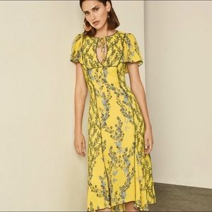 BCBG Stream of Bloom High low Dress XS